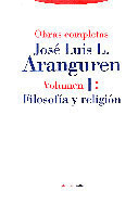 OBRAS COMP.ARANGUREN, 1.FILOSOFIA Y RELIGION