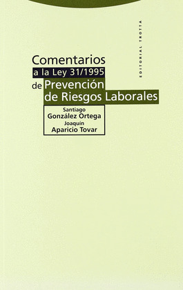 COMENTARIOS LEY 31/95 PREVENCION RIESGOS