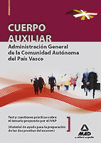 CUERPO AUXILIAR-TEST Y CUESTIONES PRACTICAS