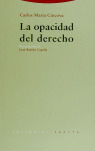 OPACIDAD DEL DERECHO