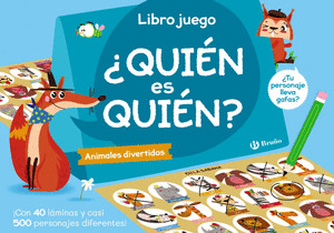 LIBRO JUEGO: ¿QUIEN ES QUIEN? ANIMALES DIVERTIDOS
