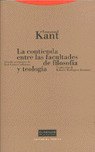 CONTIENDA ENTRE FACULTADES