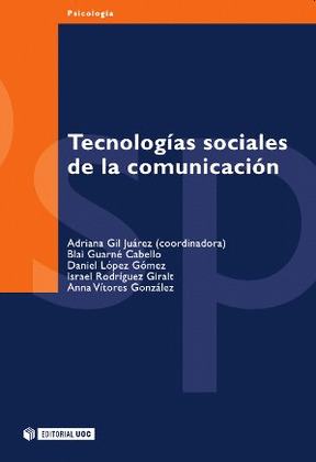 TECNOLOGIAS SOCIALES DE LA COMUNICACION