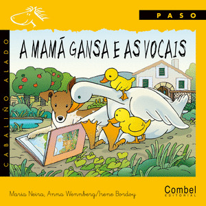 C.ALADO(C) AL PASO. MAMA OCA Y LAS VOCALES (LETRA IMPRENTA)