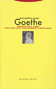 ENCUENTROS CON GOETHE