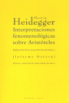 INTERPRETACIONES FENOMENOLOGICAS ARISTOTELES