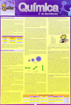 LA GUIA DE MICHA, QUIMICA, 2 BACHILLERATO
