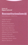 NEOCONSTITUCIONALISMO(S)