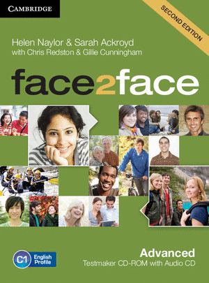 FACE2FACE ADVANCED TESTMAKER CD-ROM AND AUDIO CD 2ND EDITION