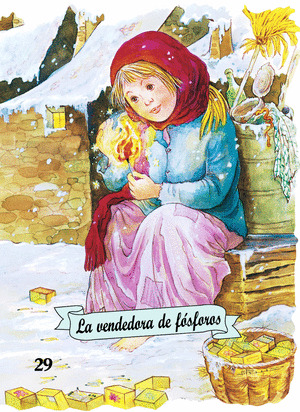 29.VENDEDORA FOSFOROS (CLASICOS TROQUELADOS)