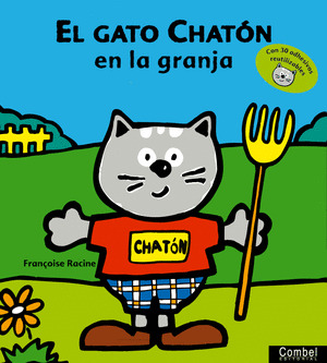 GATO CHATON EN LA GRANJA (CON ADHESIVOS)
