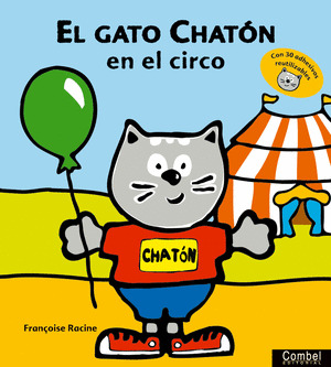 GATO CHATON EN EL CIRCO (CON ADHESIVOS)