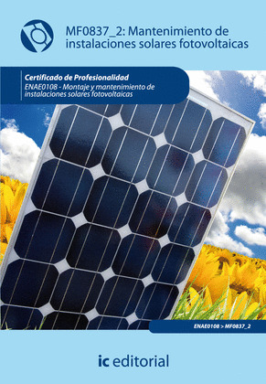 MF0837_2: MANTENIMIENTO DE INSTALACIONES SOLARES FOTOVOLTÁICAS