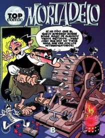 TOP COMIC MORTADELO 43 -CONTRA EL GANG DEL CHICHARRÓN