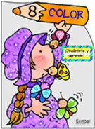 COLOR 8 ­DIVIERTETE Y APRENDE! (DIBUJAR,PINTAR,PEGAR,PENSAR)