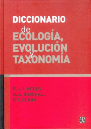 DICCIONARIO ECOLOGIA EVOLUCION
