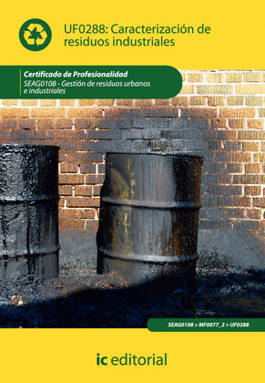 CARACTERIZACIÓN DE RESIDUOS INDUSTRIALES UF0288