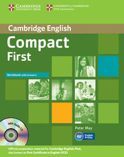COMPACT FIRST. WORKBOOK WITH KEY WITH AUDIO CD