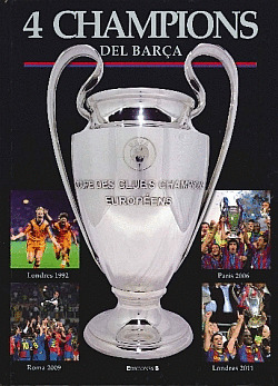 CUATRO CHAMPIONS DEL BARÇA, LAS