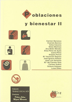 POBLACIONES Y BIENESTAR, 2