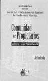COMUNIDAD DE PROPIETARIOS: COMENTARIOS LEY DE PROPIETARIOS