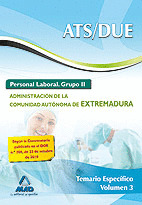 ATS/DUE. PERSONAL LABORAL (GRUPO II) DE LA ADMINISTRACIÓN DE LA COMUNIDAD AUTÓNO