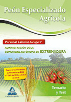 PEÓN ESPECIALIZADO AGRÍCOLA. PERSONAL LABORAL (GRUPO V) DE LA ADMINISTRACIÓN DE