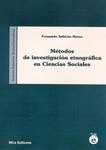 METODOS DE INVESTIGACION ETNOGRAFICA EN CIENCIAS SOCIALES