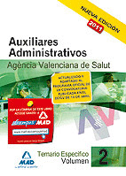TEMARIO II AUX.ADMINISTRATIVOS A.VALENCIANA SALUD