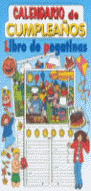 LIBRO PEGATINAS: CALENDARIO CUMPLEAÑOS
