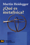 QUE ES METAFISICA (B) /H4443