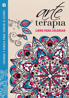 ARTE TERAPIA: LIBRO PARA COLOREAR (LOMO ROJO)