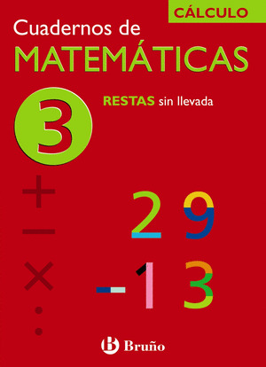 (N) CUADERNO MATEMATICAS Nº3 RESTAS SIN LLEVADA