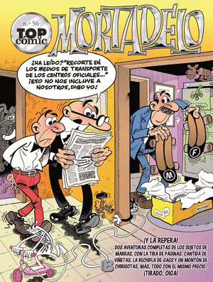 TOP COMIC MORTADELO, 56: ¡TIJERETAZO! / ¡CONTRABANDO!