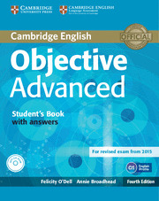 OBJECTIVE ADVANCED STUDENT'S BOOK WITH ANSWERS WITH CD-ROM 4TH EDITION
