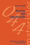 TEORÍAS DEL SIGNIFICADO