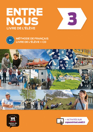 ENTRE NOUS 3 ED.IFAL  LIVRE DE L'ELEVE