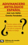 ADIVINANCERO ANTOLOGICO ESPAÑOL