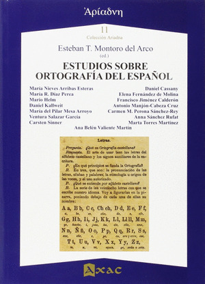 ESTUDIOS SOBRE ORTOGRAFÍA DEL ESPAÑOL