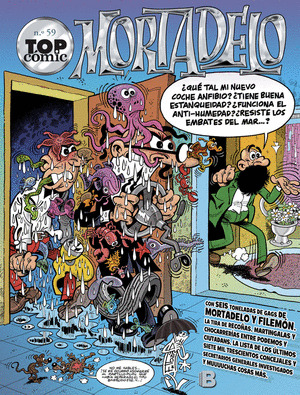 TOP COMIC MORTADELO, 59: EL TESORERO + LA PERRA DE LAS GALAXIAS