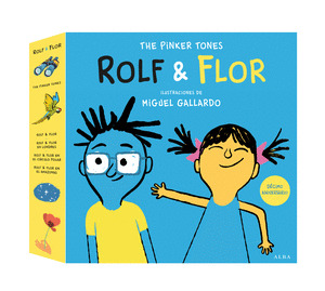 ESTUCHE ROLF & FLOR DÉCIMO ANIVERSARIO. BILINGÜES Y CON CD