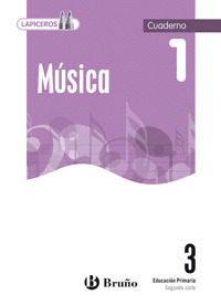LAPICEROS MÚSICA 3 CUADERNO 1