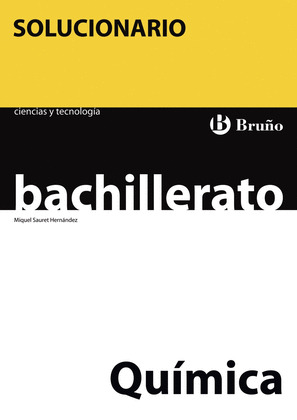 QUÍMICA BACHILLERATO SOLUCIONARIO