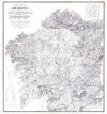 CARTA GEOMETRICA DE GALICIA, 1834 (104 X 98)