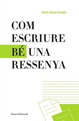 COM ESCRIURE BE UNA RESSENYA