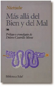 MAS ALLA DEL BIEN Y EL MAL