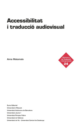 ACCESSIBILITAT I TRADUCCIO AUDIOVISUAL