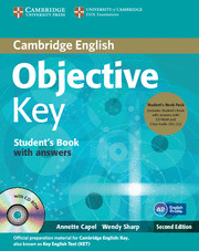 OBJECTIVE KEY STUDENT'S BOOK PACK WITH ANSWERS AND CLAS AUDIO CDS