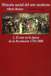 HISTORIA SOCIAL DEL ARTE MODERNO. 1. EL ARTE EN LA ÉPOCA DE LA REVOLUCIÓN, 1750-