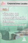 TECNICO DE ADMINISTRACION GENERAL DE CORPORACIONES LOCALES. VOLUMEN I. DERECHO CONSTITUCIONAL